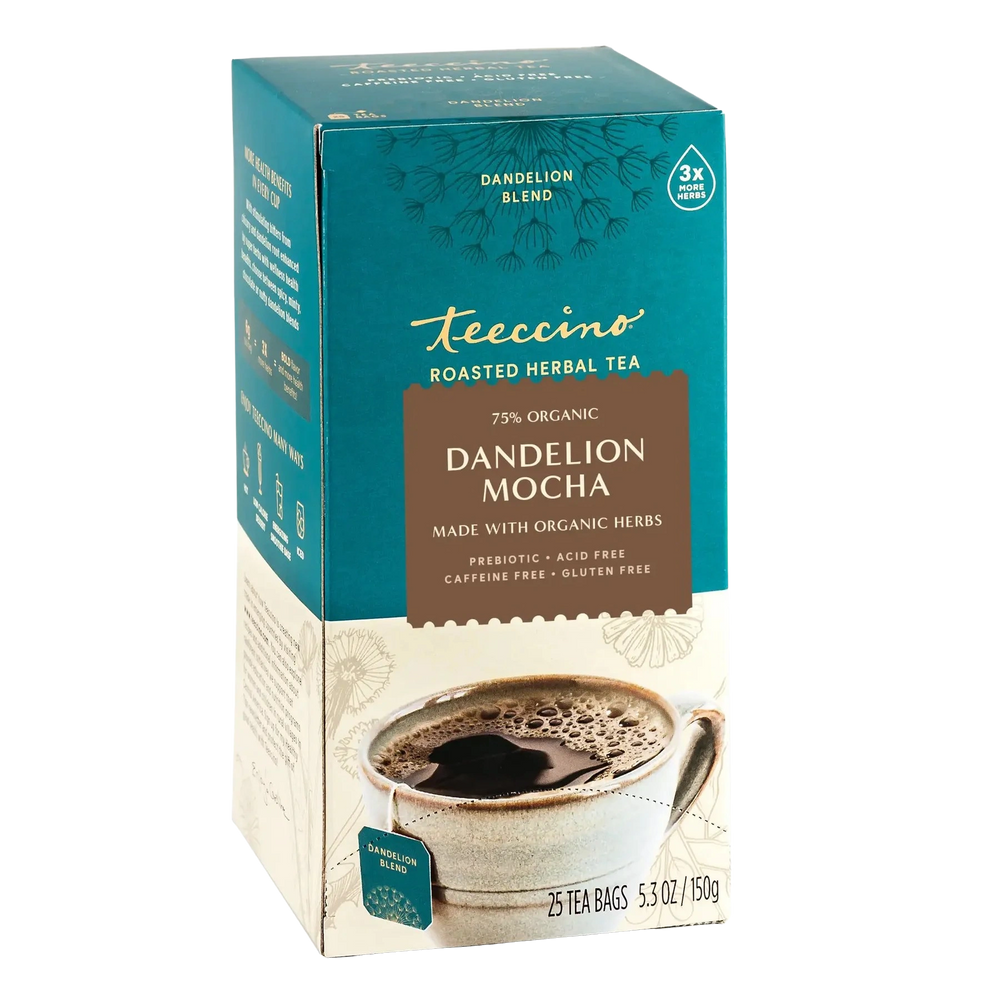 ティート　モヤンチーノ Dandelion Mocha Reasted Herbal Tea – Teeccino