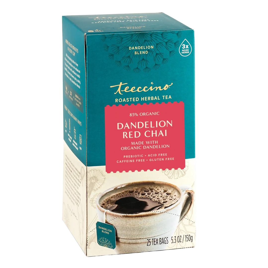 Dandelion Red Chai Roasted Herbal Tea - Image 1