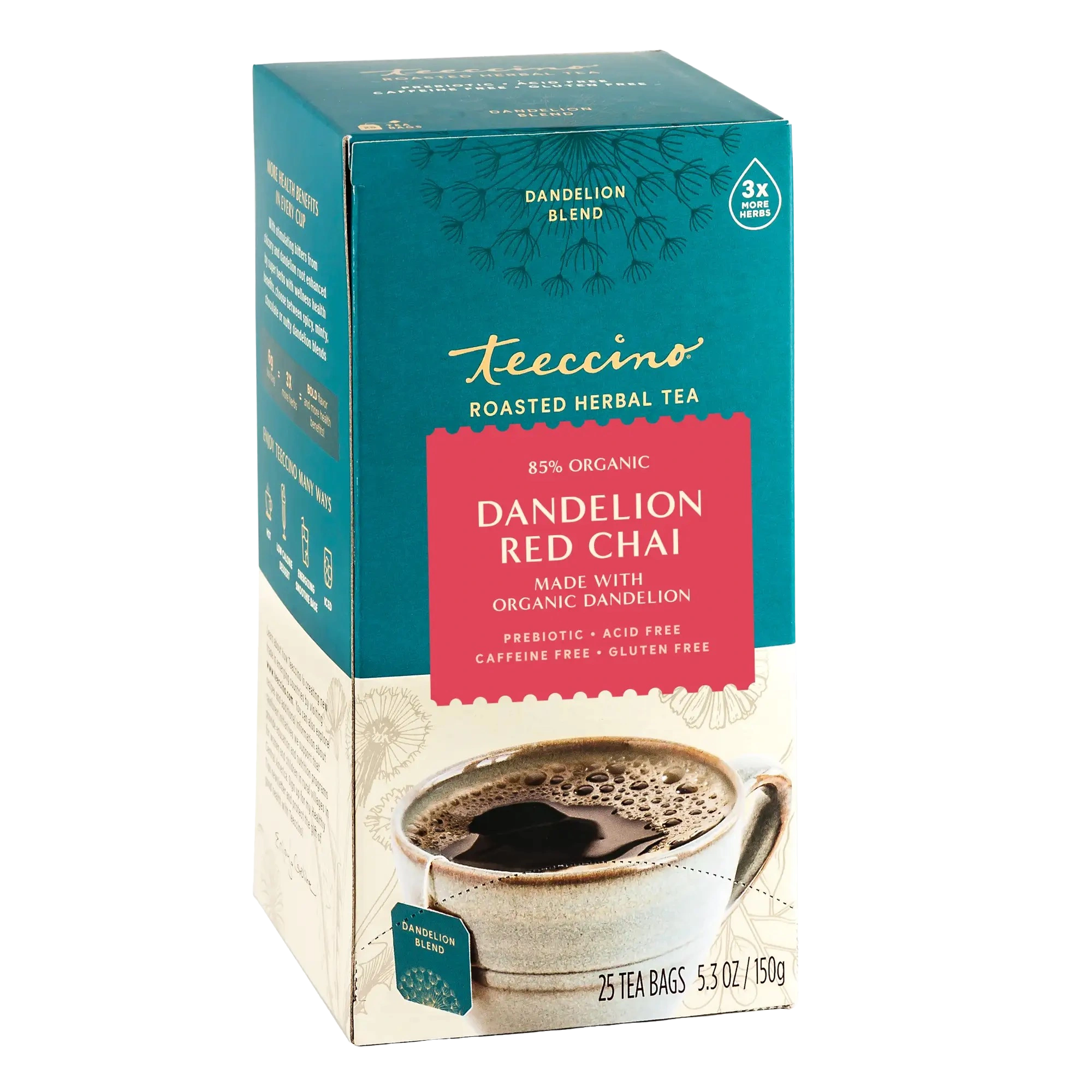 Dandelion Red Chai Roasted Herbal Tea
