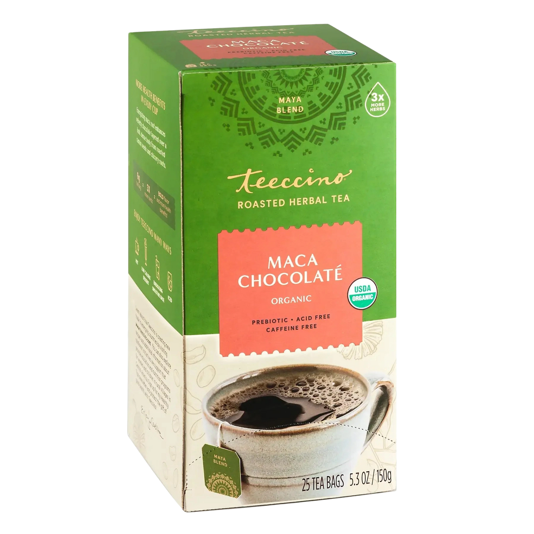 Maca Chocolate Herbal Tea – Teeccino
