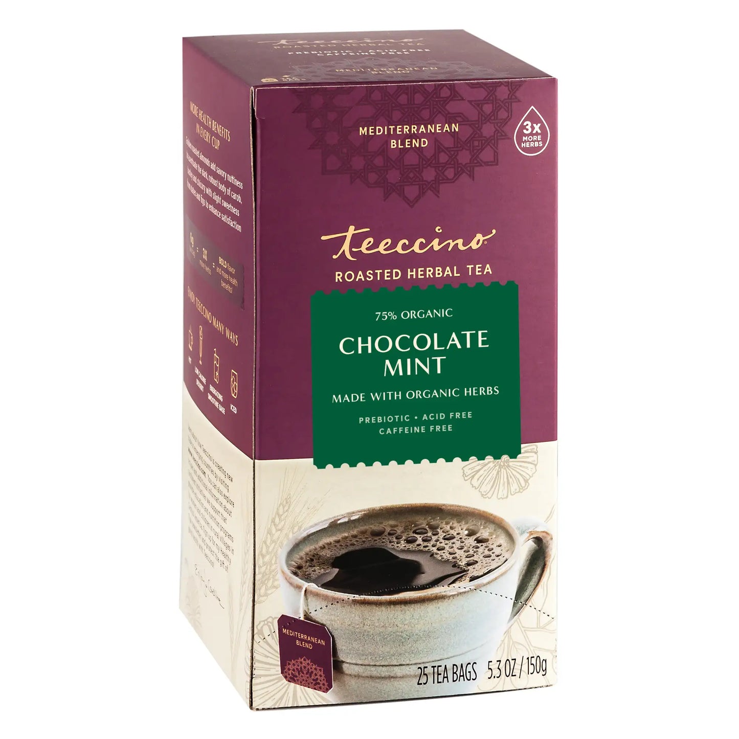 Chocolate Mint Roasted Herbal Tea