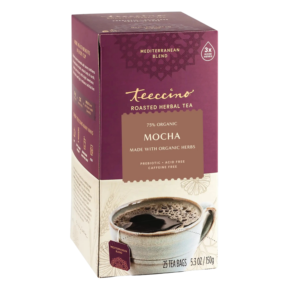 Mocha Roasted Herbal Tea – Teeccino
