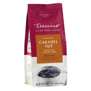 Caramel Nut Chicory Herbal Coffee — 11 ounce ground