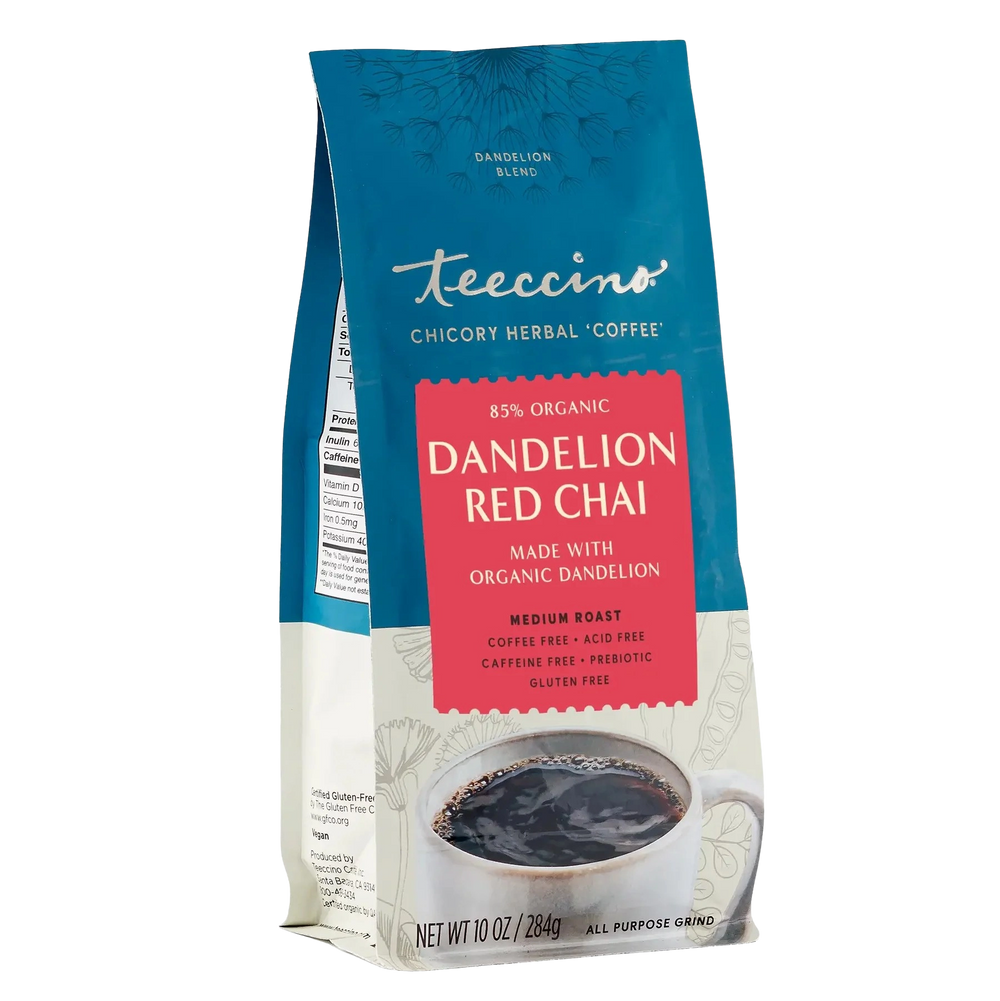 Dandelion Red Chai Herbal Coffee – Teeccino Dandelion Red Chai Herbal Coffee – Teeccino