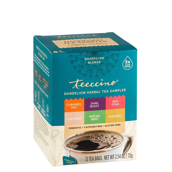 Dandelion Herbal Tea Sampler Box – Teeccino