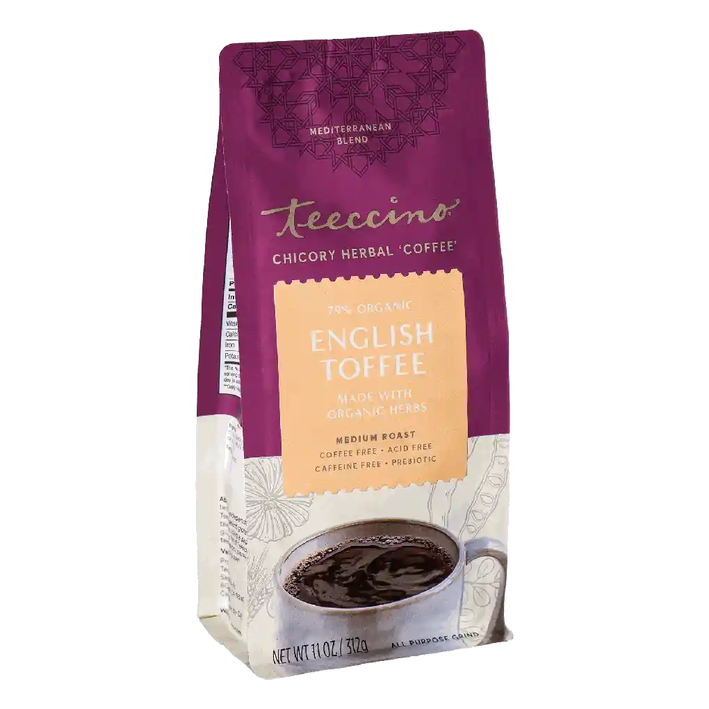 English Toffee Herbal Coffee Teeccino English toffee herbal coffee teeccino