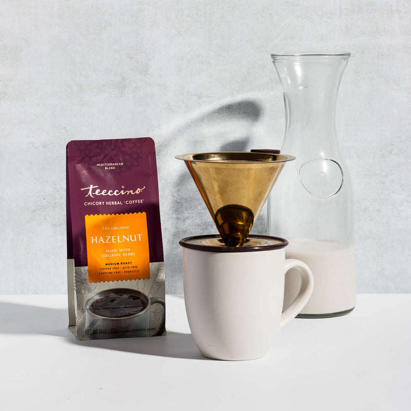 Teeccino Hazelnut Herbal Coffee