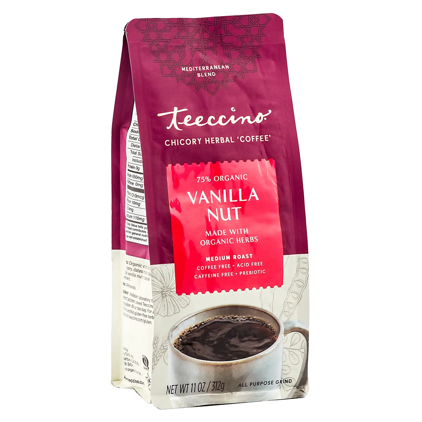 Vanilla Nut Chicory Herbal Coffee