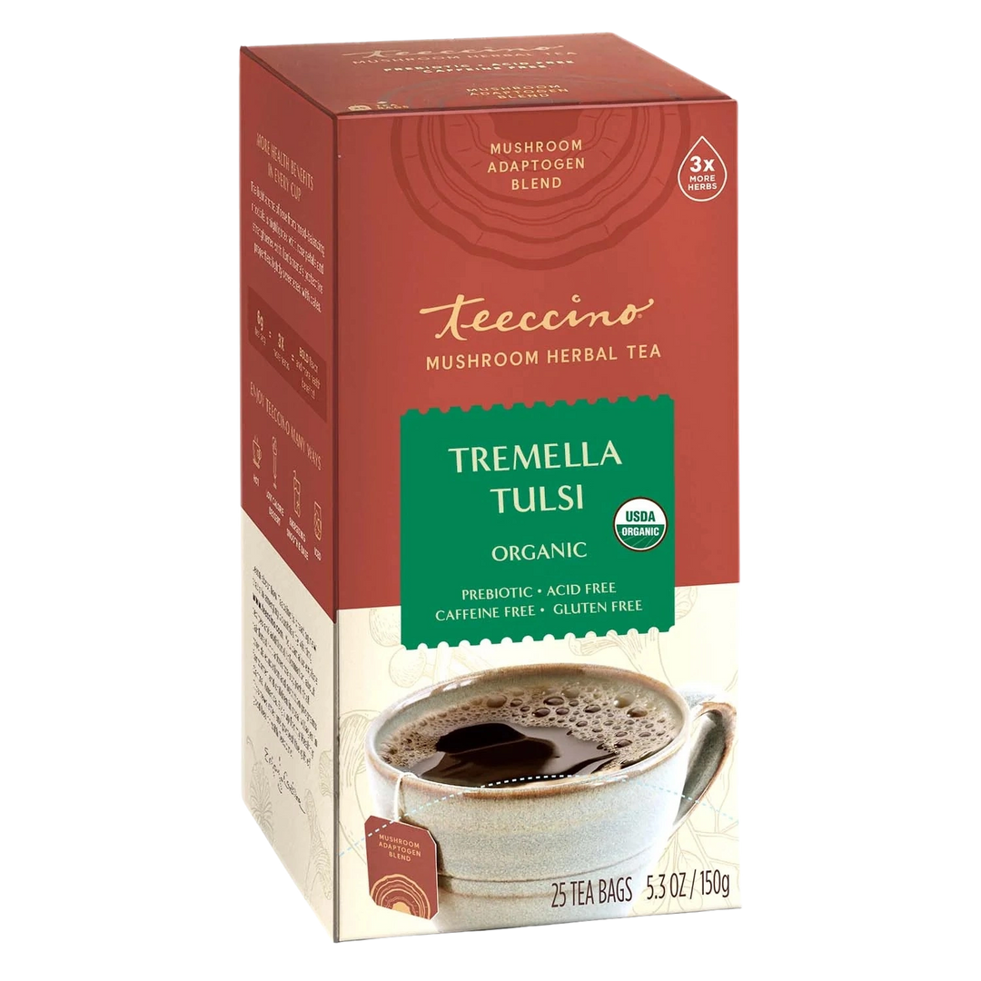 Tremella Tulsi Cardamom Mushroom Herbal Tea - Image 1
