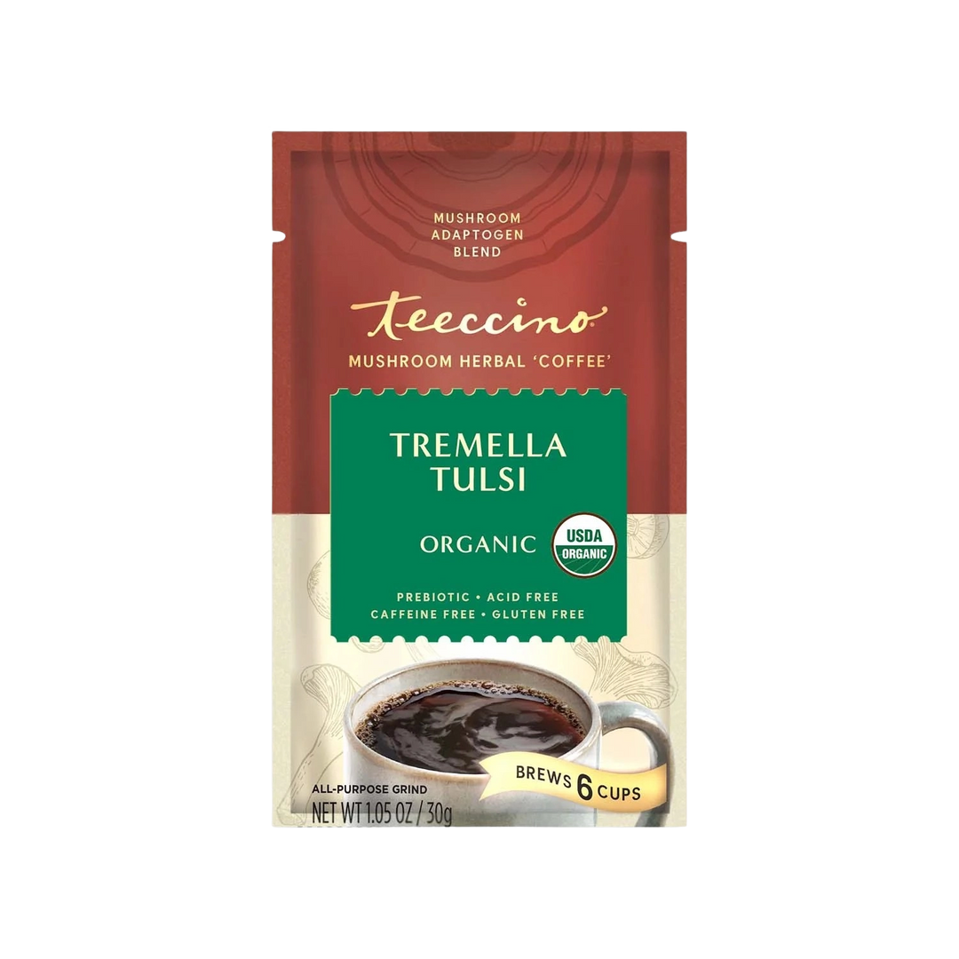 Tremella Tulsi Cardamom Mushroom Herbal Coffee - Image 1
