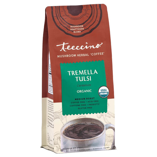 Tremella Tulsi Cardamom Mushroom Herbal Coffee