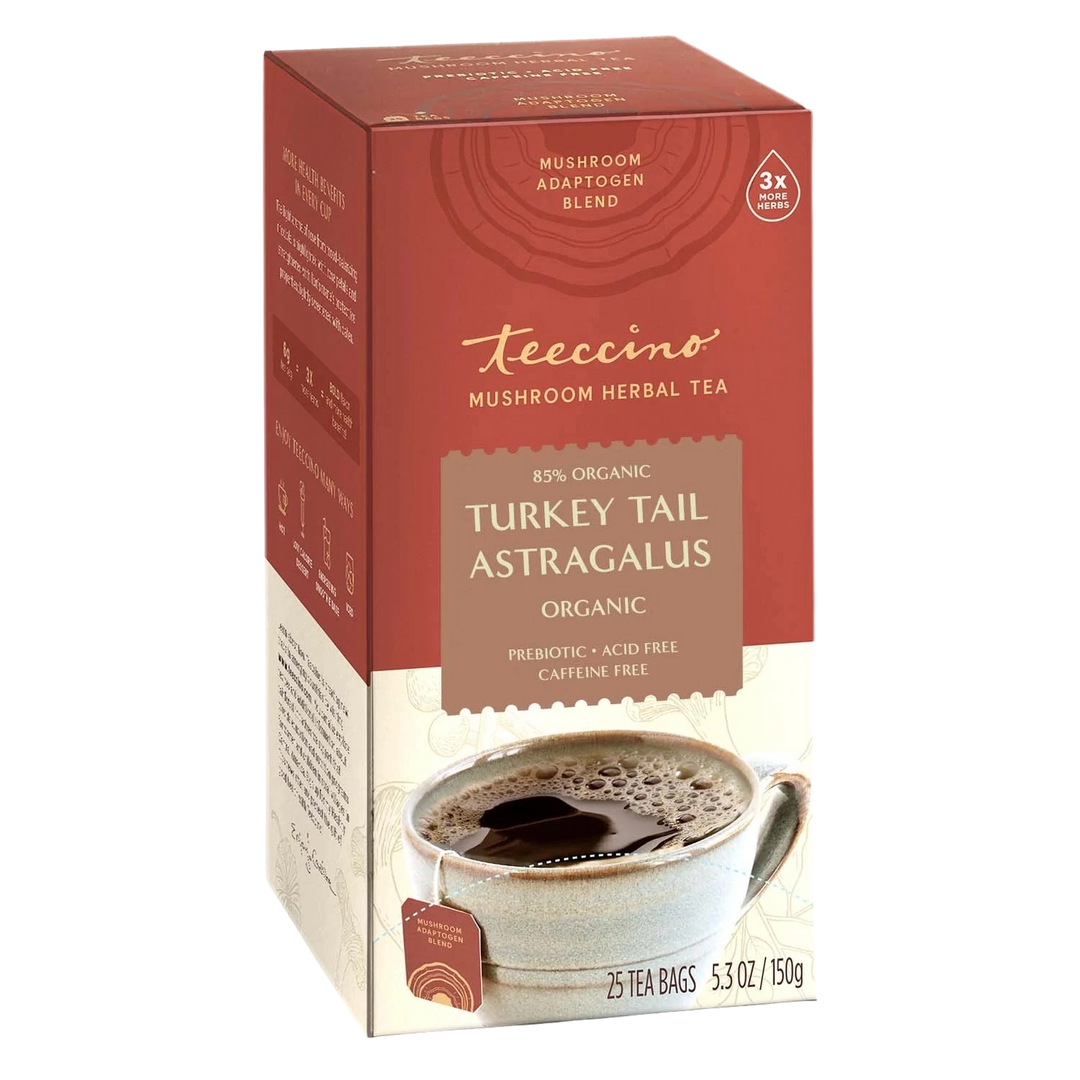 Turkey Tail Astragalus Toasted Maple Mushroom Herbal Tea - Image 1