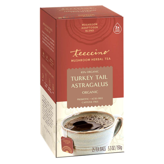 Turkey Tail Astragalus Toasted Maple Mushroom Herbal Tea