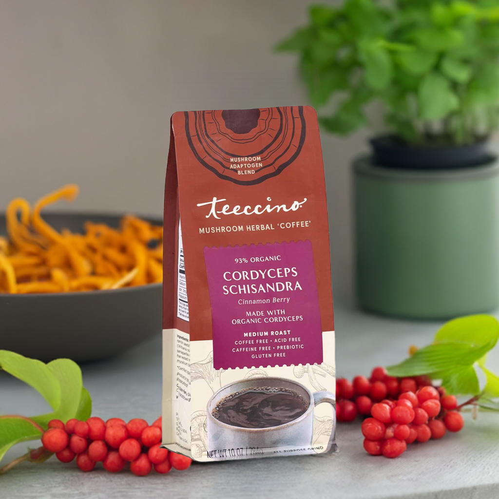 Cordyceps Schisandra Cinnamon Berry Mushroom Herbal Coffee - Image 5