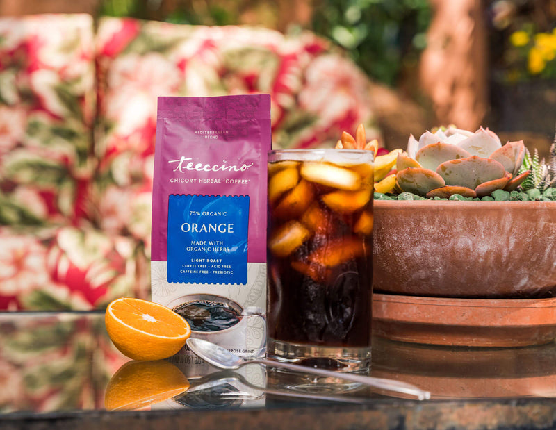 Teeccino Orange Herbal Coffee 