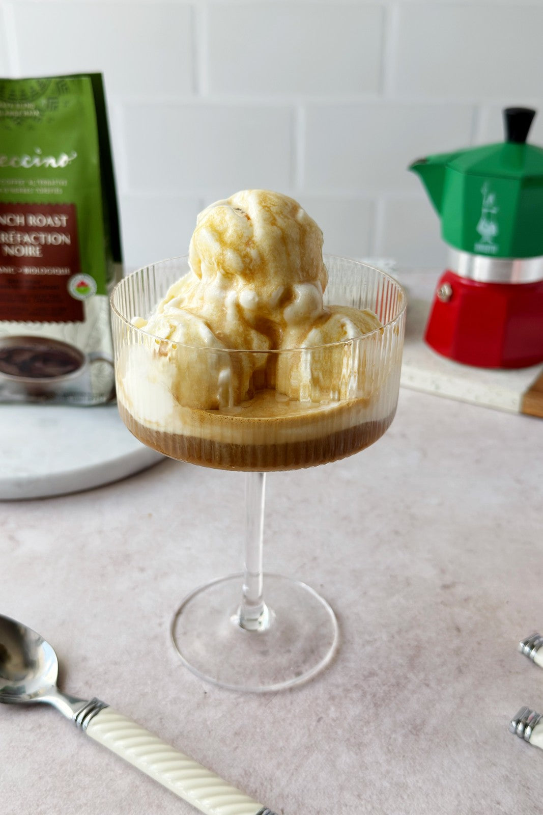 Caffeine-Free Affogato