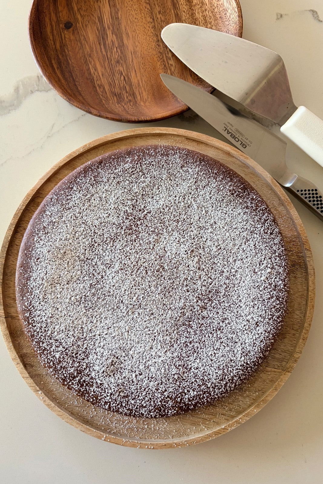 Corn Milk Chicory Coffee Brownie Cake