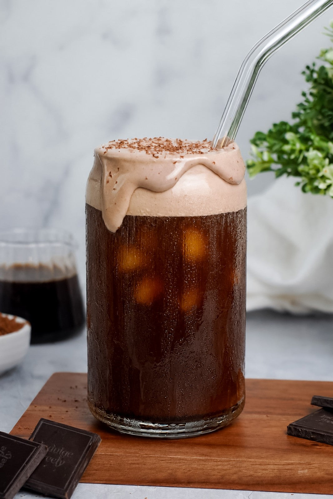 Dairy-Free Chocolate Cream Cold Brew