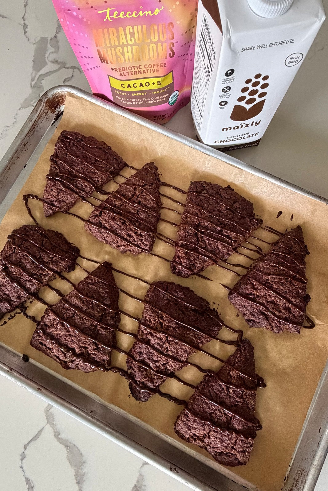 For the Love of Chocolate Scones