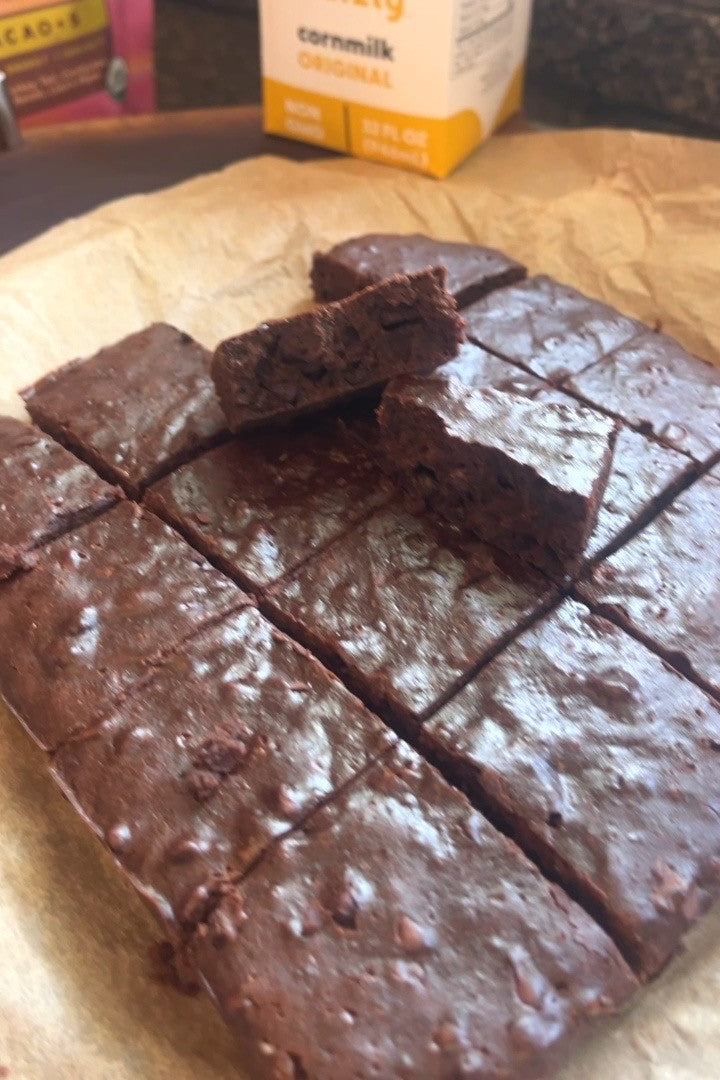 Fudgy Dairy-Free Chocolate Brownies