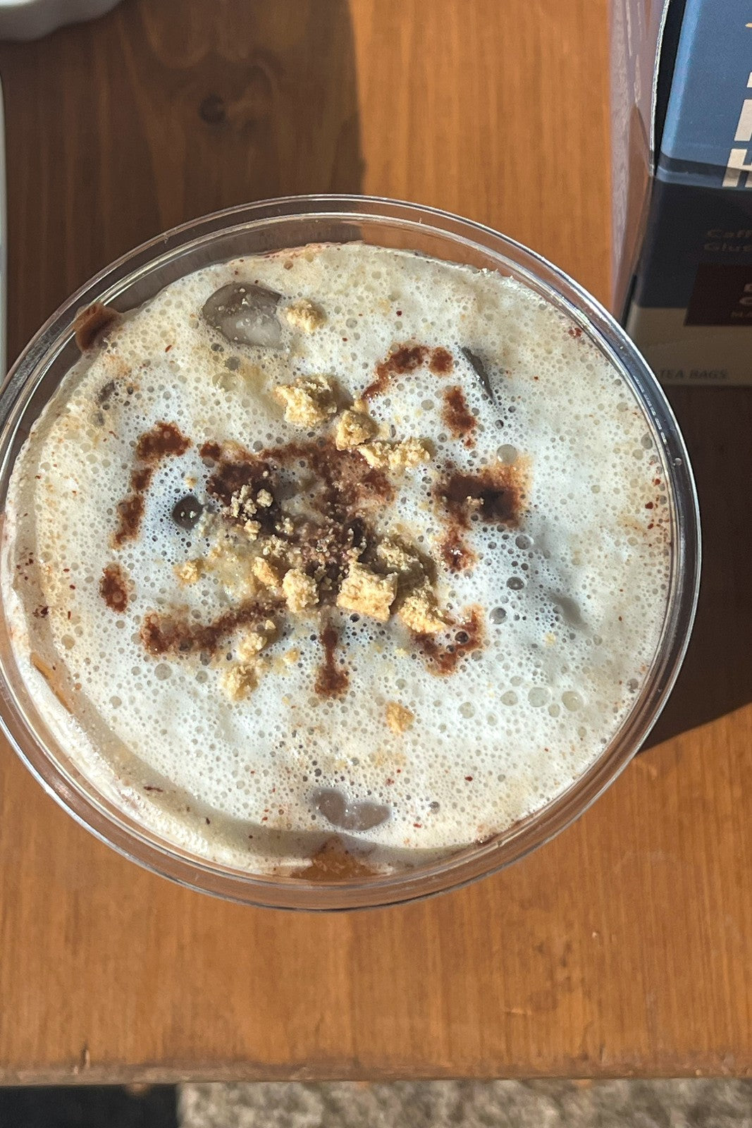 Iced Smores Cold Brew (dairy free)