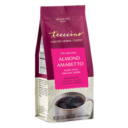 Almond Amaretto Chicory Herbal Coffee - Image 1