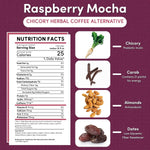 Raspberry Mocha Herbal Coffee Nutrition Facts