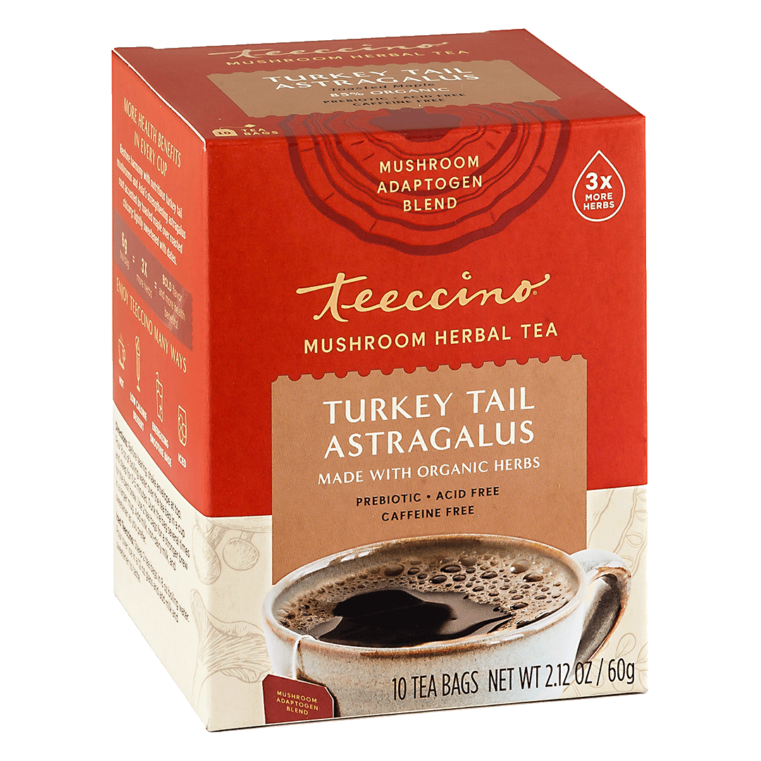Turkey Tail Astragalus Toasted Maple Mushroom Herbal Tea - Image 1
