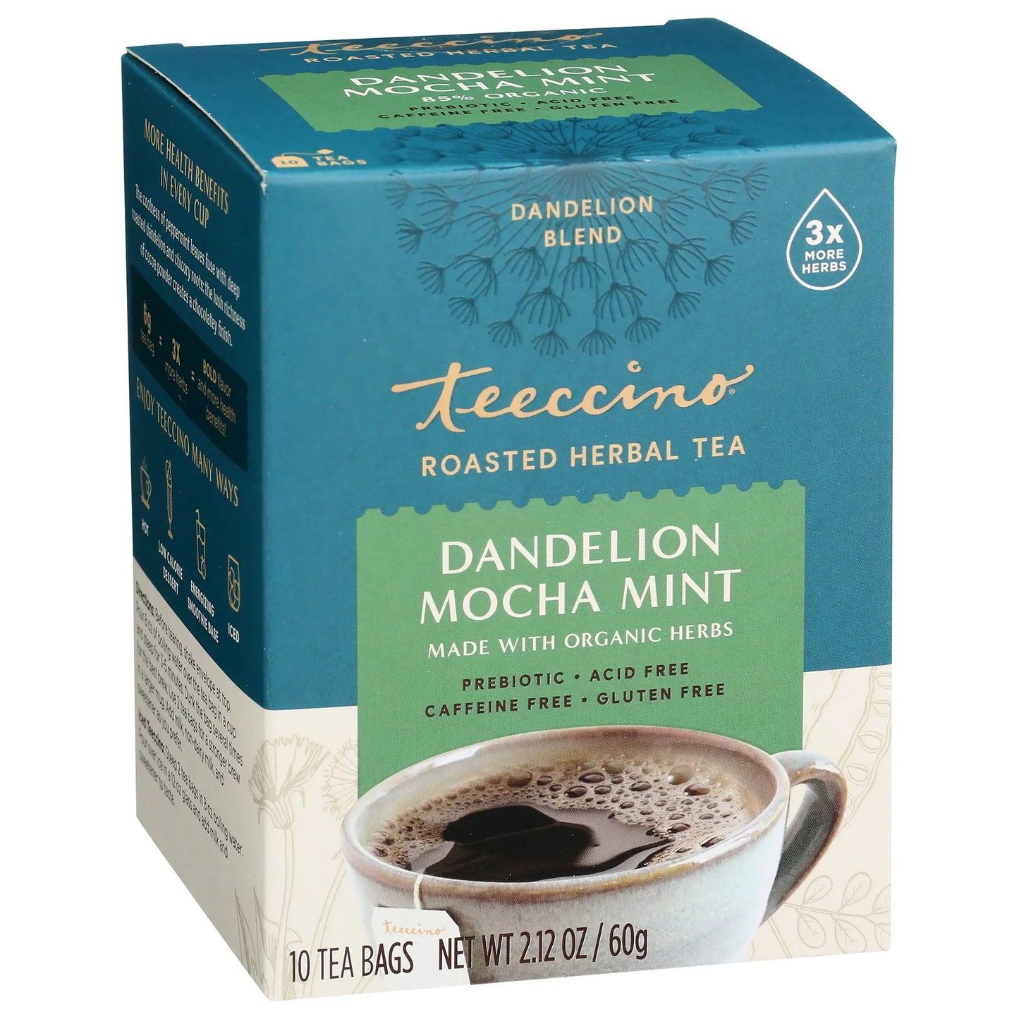 Dandelion Mocha Mint Roasted Herbal Tea