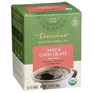 Maca Chocolate Roasted Herbal Tea — 10 tea bags