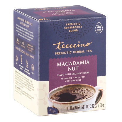 Macadamia Nut Prebiotic SuperBoost Herbal Tea